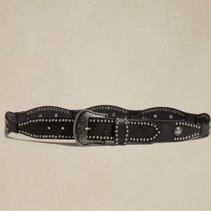 Banana Republic Arroyo Belt Leather with Studs SZ M NWT